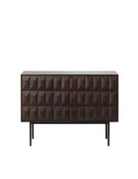 ROKA Dark Wood Geometric 2-Door Sideboard - thumbnail 4