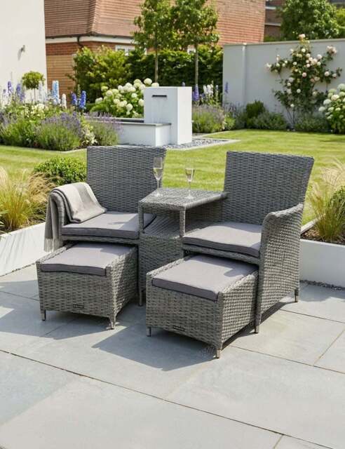 Paris 2 Seater Fixed Companion Set - image 1