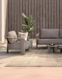 NAIA 5 Seater Lounging Set with Coffee Table - thumbnail 2