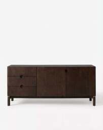 ARKA Dark Wood 2-Door, 3-Drawer Sideboard - thumbnail 6