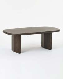 ROKA Dark Wood Coffee Table - thumbnail 4