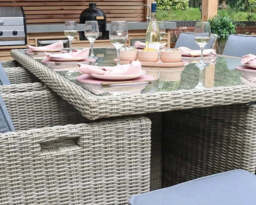 Wentworth 10 Seater Cube Dining Set - thumbnail 4