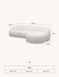BOUX Right Corner Sofa - thumbnail 4