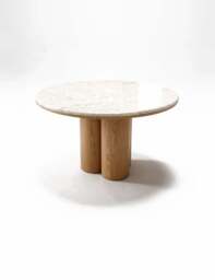 RIVA 4 Seater Mid Oak Dining Table - thumbnail 5