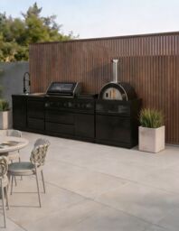 Luxe Outdoor Kitchen 5 Burner with Sink and Pizza Oven - thumbnail 1