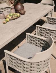 OLMA 6-Seater Dining Table & Chairs - thumbnail 3