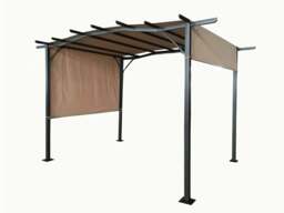San Remo Pergola Gazebo - Mocha - thumbnail 5