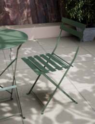 Padstow Folding Bistro Set Moss - thumbnail 2