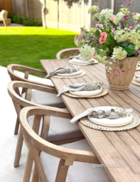 LIDIA 8-Seater Dining Table with RIVEN Chairs - thumbnail 3