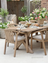 LIDIA 8-Seater Dining Table with RIVEN Chairs - thumbnail 2