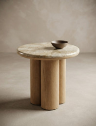 RIVA Mid Oak Side Table - thumbnail 2