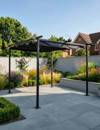 Prague Pergola Gazebo - 3.5M x 3.5M - thumbnail 1