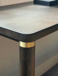 ARKA Dark Wood Console Table - thumbnail 4