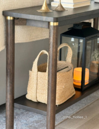 ARKA Dark Wood Console Table - thumbnail 2