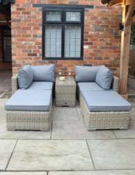 Wentworth 2 Seater Multi Setting Relaxer Set