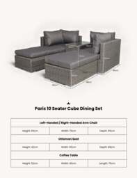 Paris 4 Seater Multi Setting Relaxer Set - thumbnail 4