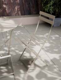 Padstow Folding Bistro Set Cashmere - thumbnail 3
