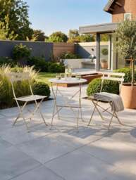 Padstow Folding Bistro Set Cashmere