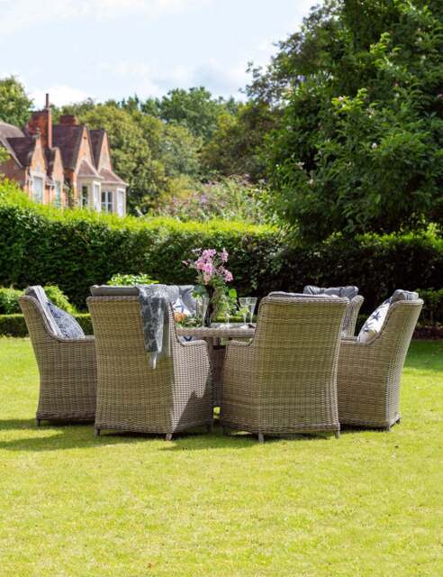 Wentworth 6 Seater Comfort Dining Set - image 1