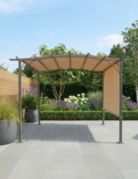 San Remo Pergola Gazebo - Mocha - thumbnail 2