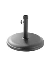 Polycrete Outdoor Parasol Base 16kg Round - Grey - thumbnail 4