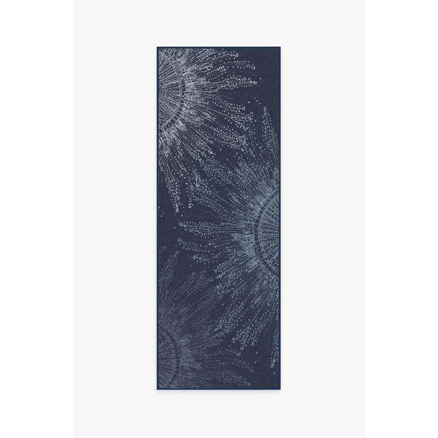 Jellyfish Bloom Navy Rug - 75x215 - Machine Washable Area Rug - Kid & Pet  Friendly - Indoor Rugs - Ruggable by Ruggable