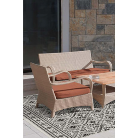 Outdoor Nomada White Rug - 75x215 - Machine Washable Area Rug - Kid & Pet Friendly - Outdoor Rugs - Ruggable - thumbnail 2