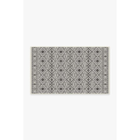 Outdoor Nomada White Rug - 90x150 - Machine Washable Area Rug - Kid & Pet Friendly - Outdoor Rugs - Ruggable - thumbnail 1