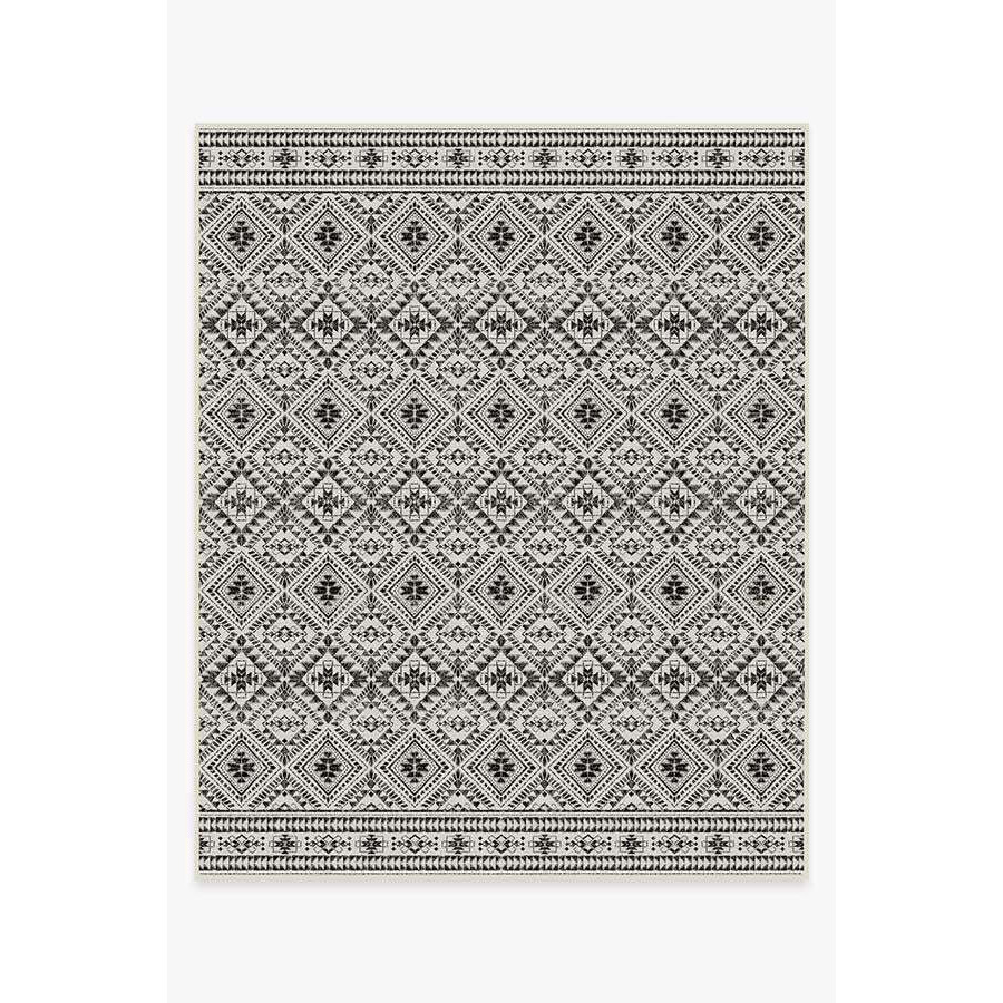 Outdoor Nomada White Rug - 245x305 - Machine Washable Area Rug - Kid & Pet Friendly - Outdoor Rugs - Ruggable - image 1
