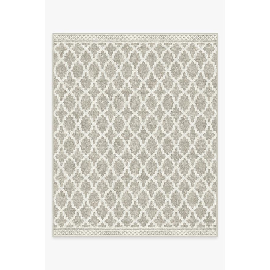 Outdoor Cleo Trellis Natural Rug - 245x305 - Machine Washable Area Rug - Kid & Pet Friendly - Outdoor Rugs - Ruggable - image 1