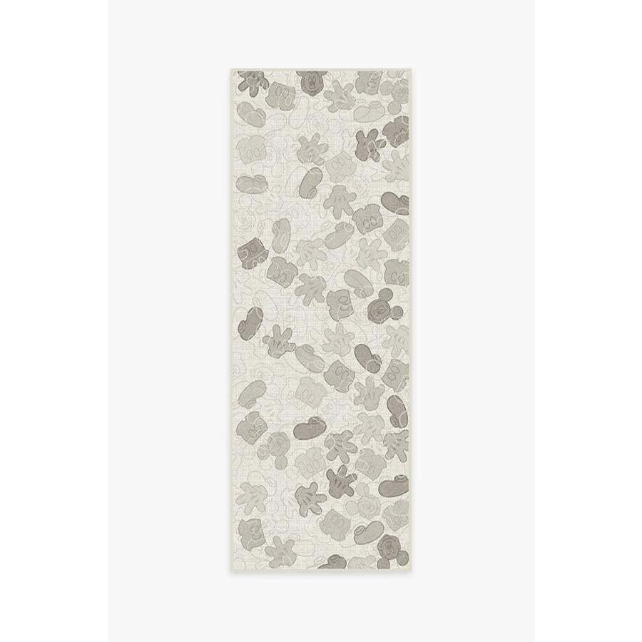 Mickey All Over Natural Rug - 75x215 - Machine Washable Area Rug - Kid & Pet Friendly - Indoor Rugs - Ruggable - image 1