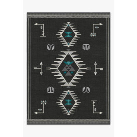 The Child Charcoal Rug - 275x365 - Machine Washable Area Rug - Kid & Pet Friendly - Indoor Rugs - Ruggable