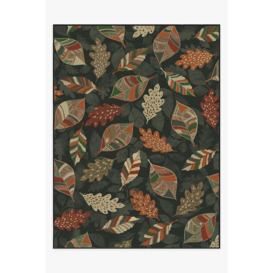 Outdoor Aurelia Forest Green Rug - 275x365 - Machine Washable Area Rug - Kid & Pet Friendly - Outdoor Rugs - Ruggable - thumbnail 1