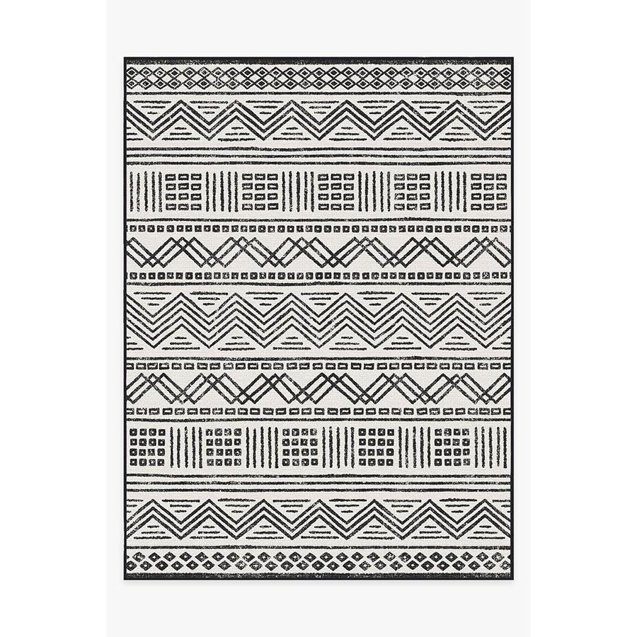Outdoor Loma White Rug - 275x365 - Machine Washable Area Rug - Kid & Pet Friendly - Outdoor Rugs - Ruggable - image 1
