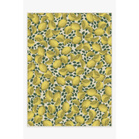 Outdoor Limoncello Yellow Rug - 275x365 - Machine Washable Area Rug - Kid & Pet Friendly - Outdoor Rugs - Ruggable - thumbnail 1