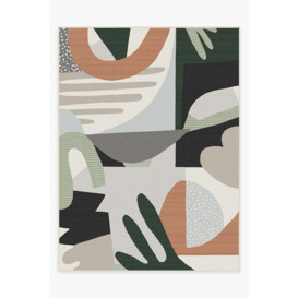 Outdoor Medley Desert Sage Rug - 275x365 - Machine Washable Area Rug - Kid & Pet Friendly - Outdoor Rugs - Ruggable - thumbnail 1