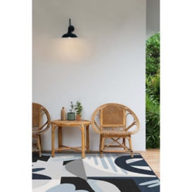 Outdoor Medley Blue & Grey Rug - 75x215 - Machine Washable Area Rug - Kid & Pet Friendly - Outdoor Rugs - Ruggable - thumbnail 2