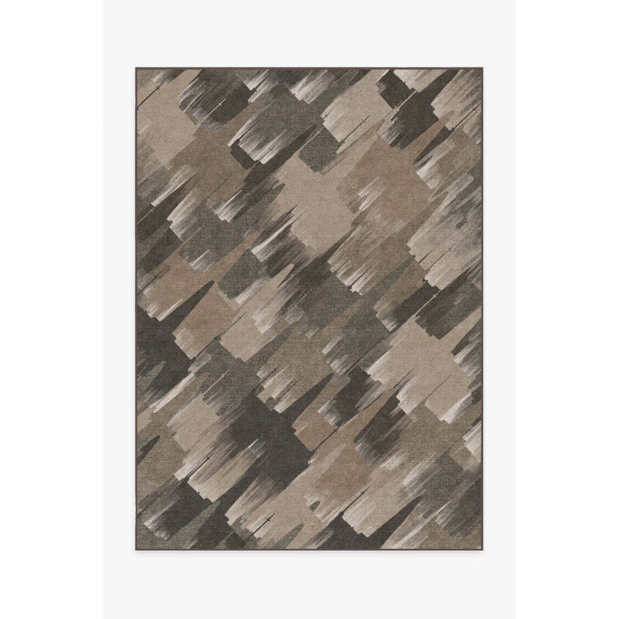 Rogue Squadron Ash Brown Rug - 150x215 - Machine Washable Area Rug - Kid & Pet Friendly - Indoor Rugs - Ruggable - image 1