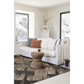 Rogue Squadron Ash Brown Rug - 150x215 - Machine Washable Area Rug - Kid & Pet Friendly - Indoor Rugs - Ruggable - thumbnail 2