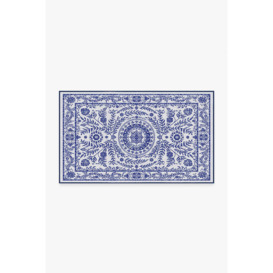 Outdoor Fontaine Delft Blue Rug - 90x150 - Machine Washable Area Rug - Kid & Pet Friendly - Outdoor Rugs - Ruggable