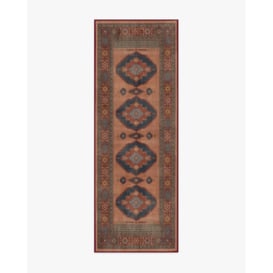 Marcela Copper Coral Rug - 75x215 - Machine Washable Area Rug - Kid & Pet Friendly - Indoor Rugs - Ruggable - thumbnail 1