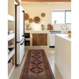 Marcela Copper Coral Rug - 75x215 - Machine Washable Area Rug - Kid & Pet Friendly - Indoor Rugs - Ruggable - thumbnail 2