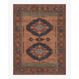 Marcela Copper Coral Rug - 275x365 - Machine Washable Area Rug - Kid & Pet Friendly - Indoor Rugs - Ruggable - thumbnail 1