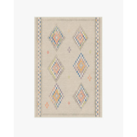 Zoie Multicolour Rug Moroccan - 120x185 - Machine Washable Area Rug - Kid & Pet Friendly - Indoor Rugs - Ruggable - thumbnail 1