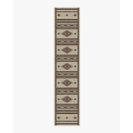 Seville Stripe Natural & Brown Tufted Rug - 75x365 - Machine Washable Area Rug - Kid & Pet Friendly - Indoor Rugs - Ruggable - thumbnail 1
