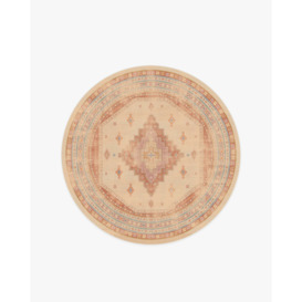 Isabel Vintage Copper Tufted Rug Rust - 185 Round - Machine Washable Area Rug - Kid & Pet Friendly - Indoor Rugs - Ruggable - thumbnail 1