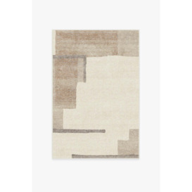 Haylan Ivory & Copper Tufted Rug - 120x185 - Machine Washable Area Rug - Kid & Pet Friendly - Indoor Rugs - Ruggable - thumbnail 1
