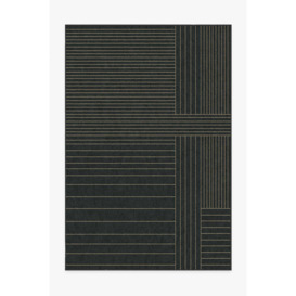 Bowie Charcoal Tufted Rug - 185x275 - Machine Washable Area Rug - Kid & Pet Friendly - Indoor Rugs - Ruggable