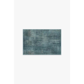 Sudaria Solid Teal Blue Tufted Rug - 60x90 - Machine Washable Area Rug - Kid & Pet Friendly - Indoor Rugs - Ruggable - thumbnail 1