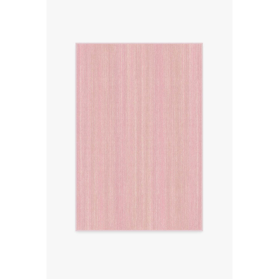 Solid Tonal Pink Tufted Rug - 120x185 - Machine Washable Area Rug - Kid & Pet Friendly - Indoor Rugs - Ruggable - image 1